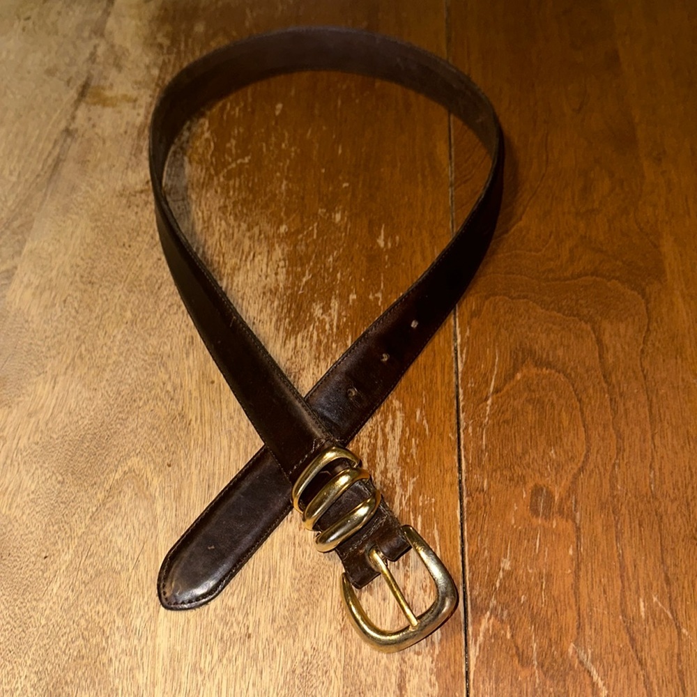Nan Lewis Genuine Leather Belt